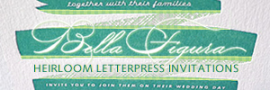 Bella Figura | Letterpress | Letterpress wedding invitations, eco-friendly save the dates, letterpress invitations, environmental thank you cards