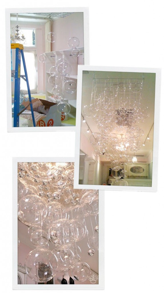 DIY Bubble Chandelier DIY Projects 100 Layer Cake