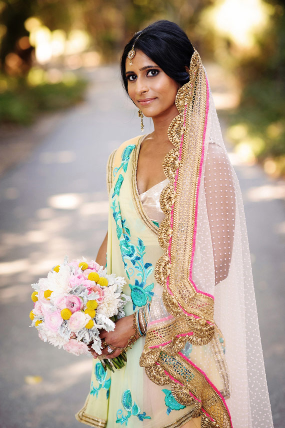 Santa Barbara Indian Wedding Meeta Gary 100 Layer Cake