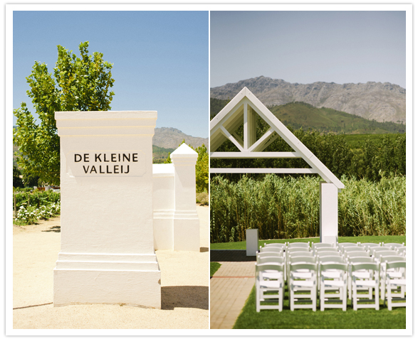 outdoor south african wedding