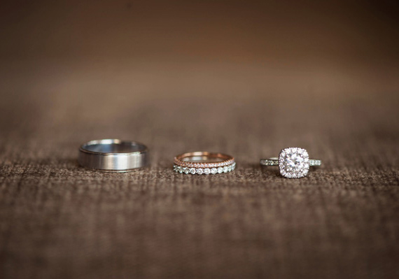 Wedding rings  | photo by West Loop Studios | 100 Layer Cake