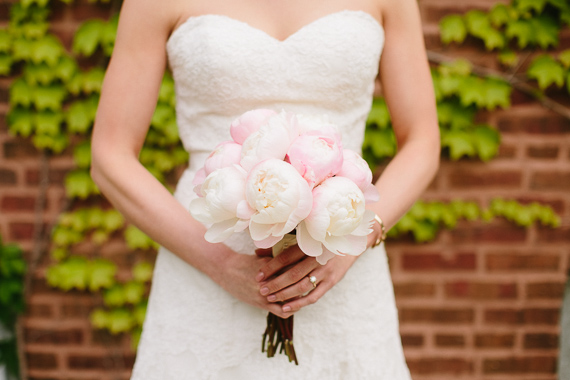 Peony bouquet | Photo by Katie Kett Photography | Read more - http://www.100layercake.com/blog/?p=76330 