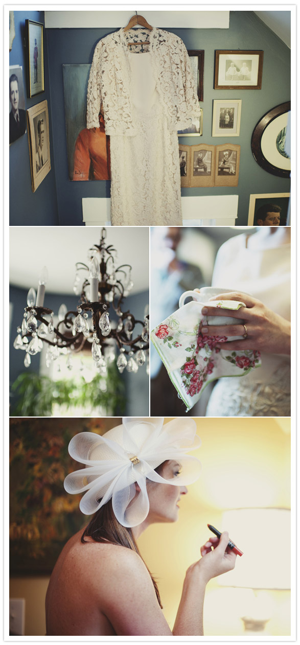 vintage homespun wedding