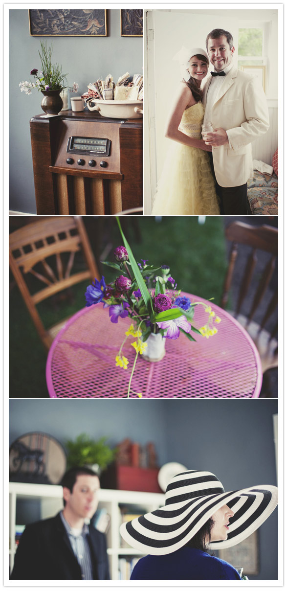 vintage homespun wedding