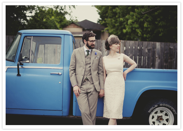 vintage homespun wedding