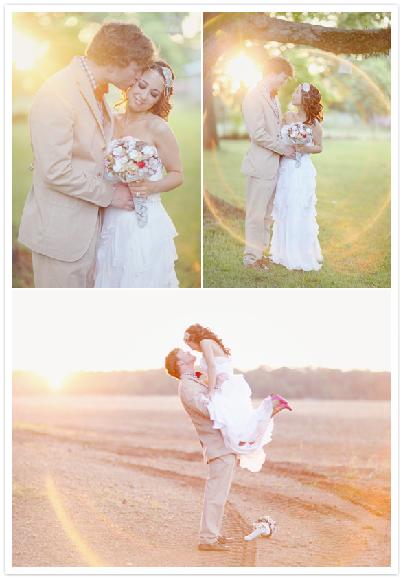 southern inspired vintage wedding