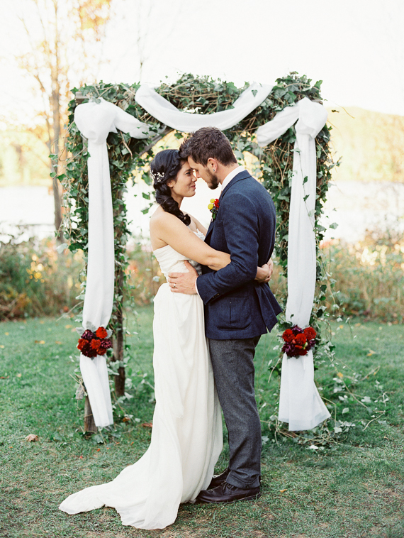 Rustic Fall Wedding | Woodsy Ontario Wedding | 100 Layer Cake