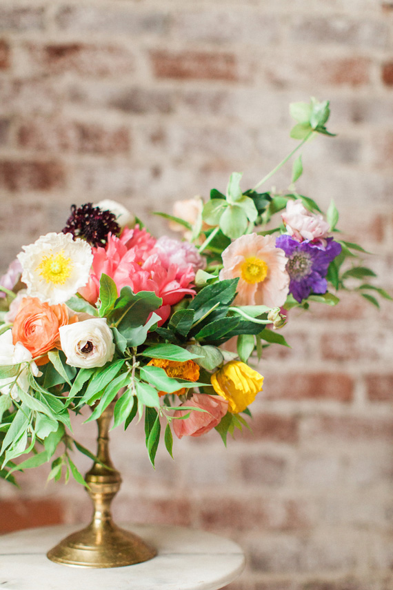 Summer flower ideas | Bright wedding florals | 100 Layer Cake