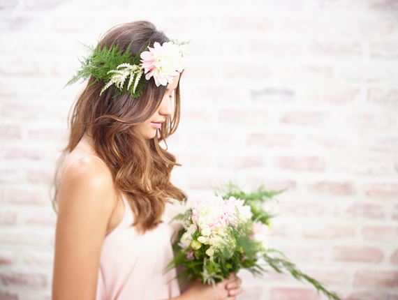 paper crown bridesmaid dresses