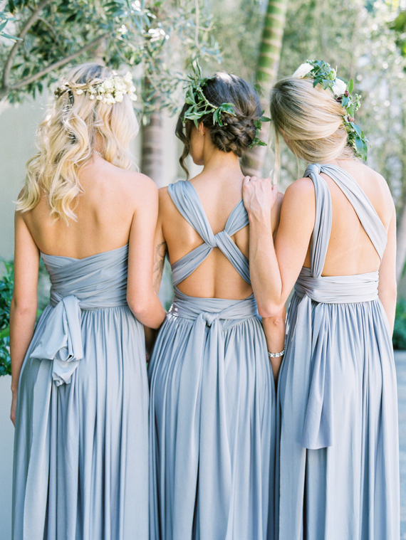 david's bridal silver bridesmaid dresses