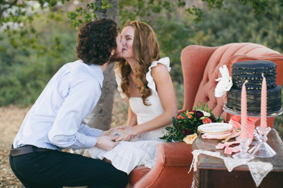 Spring engagement shoot Inspiration | Photo by Martina Micko Photo | Read more - http://www.100layercake.com/blog/?p=71696