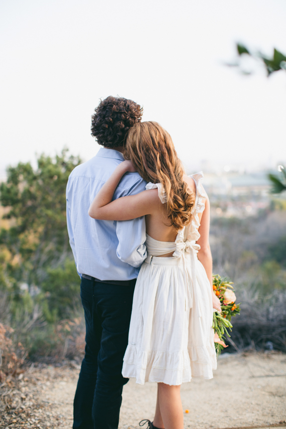 Spring engagement shoot Inspiration | Photo by Martina Micko Photo | Read more - http://www.100layercake.com/blog/?p=71696