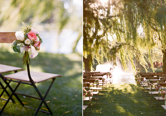 Romantic outdoor Napa wedding | Photo by Sylvie Gil | 100 Layer Cake