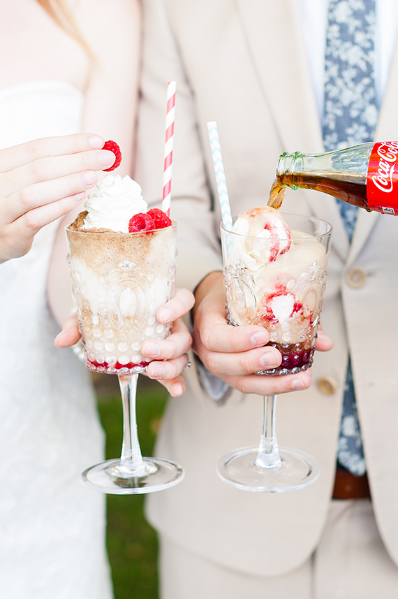 Summer Coke float recipe #shareacoke 