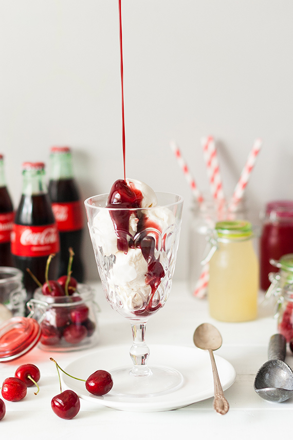 Summer Coke float recipe #shareacoke