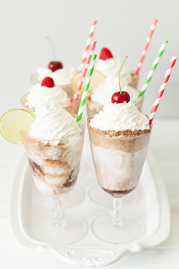 Summer Coke float recipe #shareacoke 