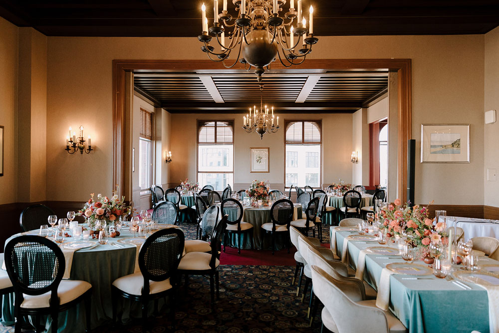 wedding reception at san francisco university club