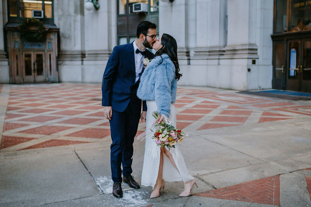 The Complete NYC Wedding, From A City Hall Ceremony to An After-Party at  the Roxy Hotel - Over The Moon