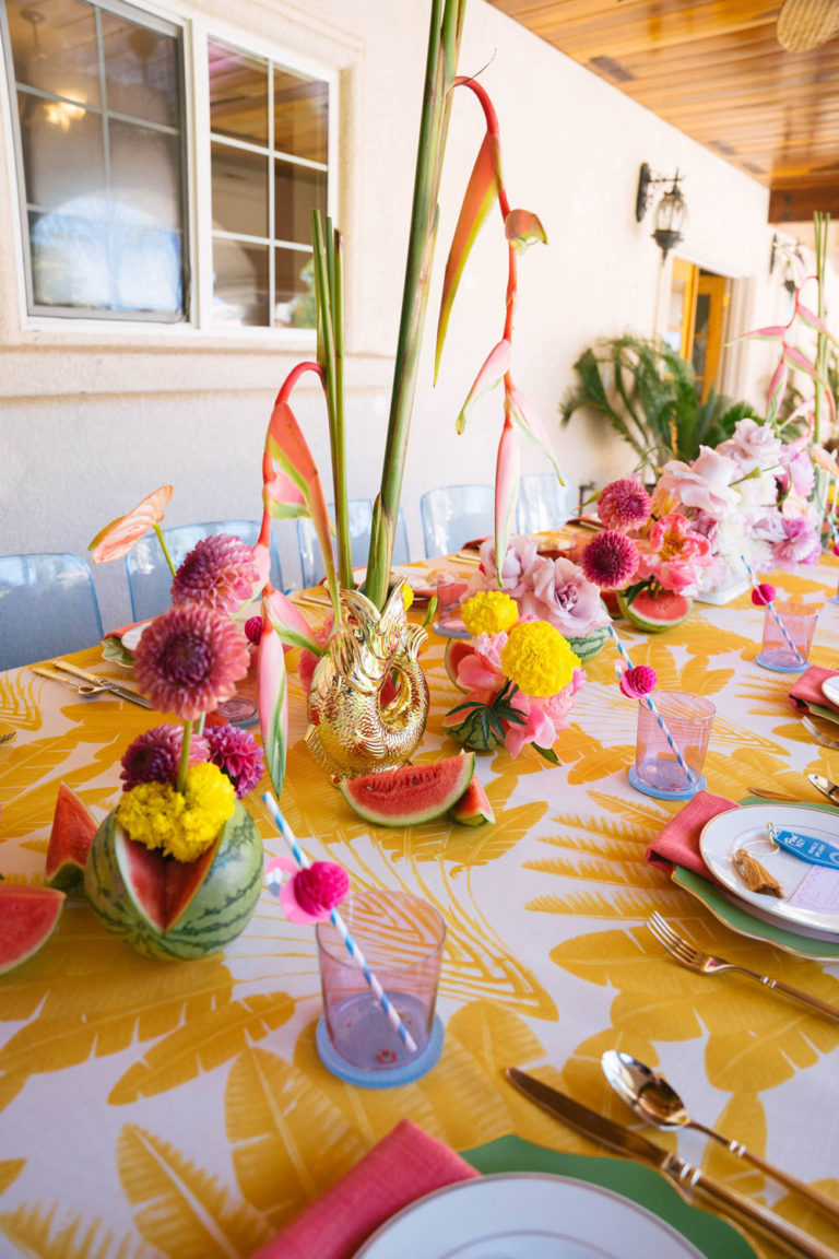 Summer Baby Shower | Palm Springs Inspired Baby Shower