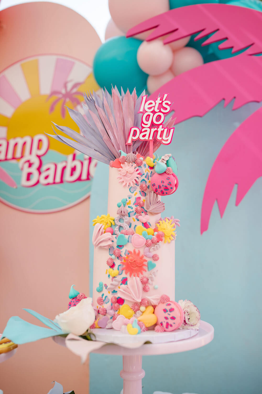 Coolest Homemade Quilted Barbie Birthday Cake