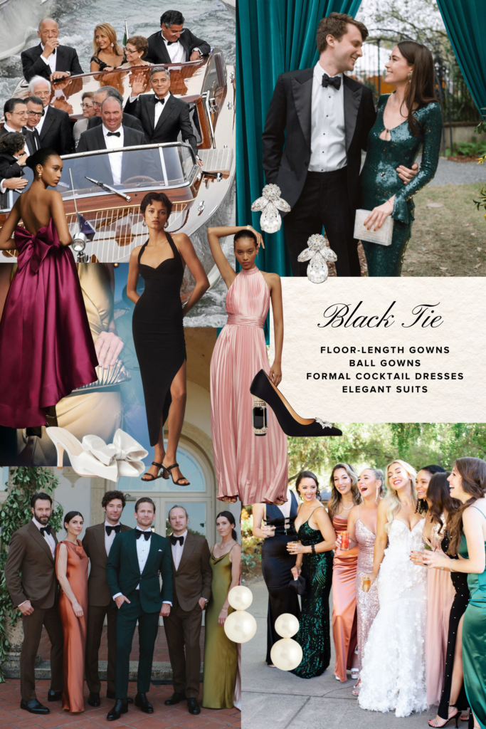 Black Tie Optional Wedding Guest Dress Guide