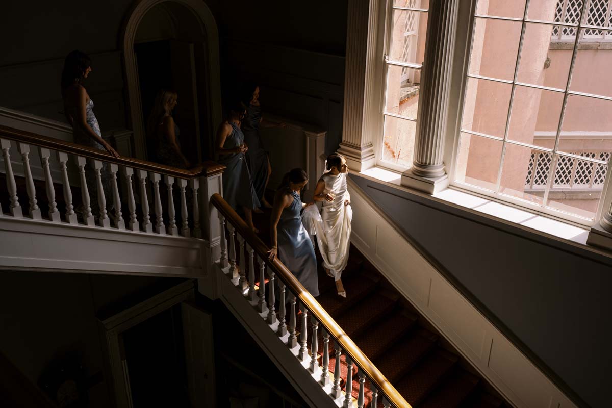 bridal party at Luttrellstown Castle wedding