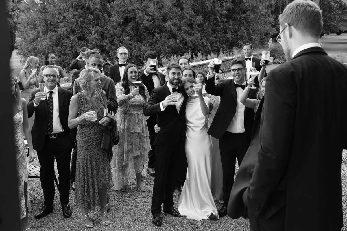 toasts at wedding in ireland