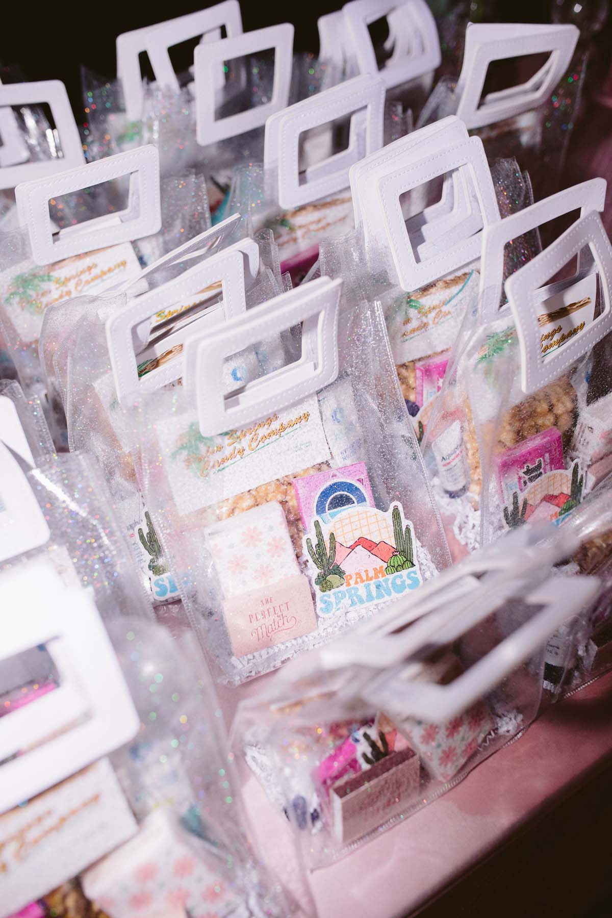 y2k inspired wedding favor bags