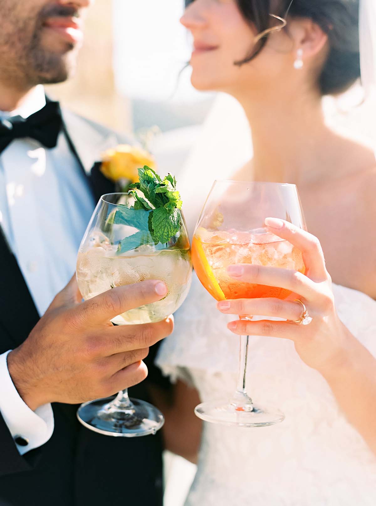 italian spritz wedding cocktails