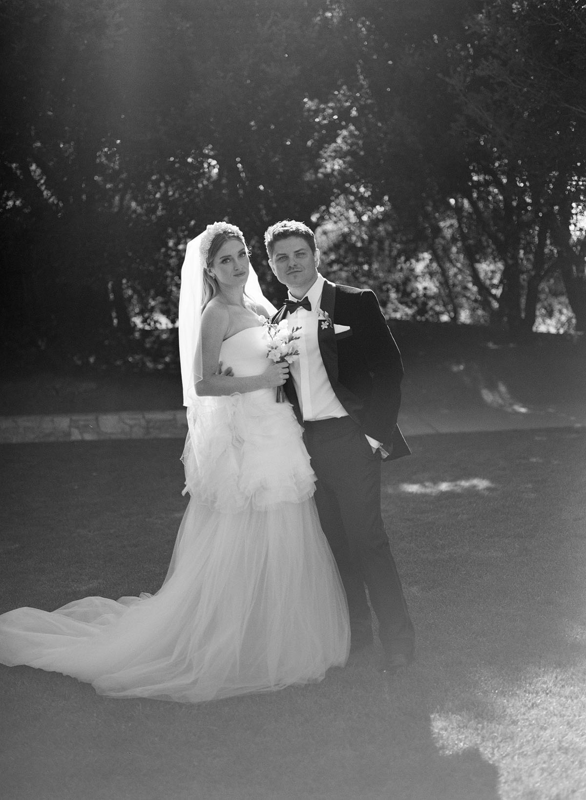 wedding portraits at Carmel Valley Ranch wedding