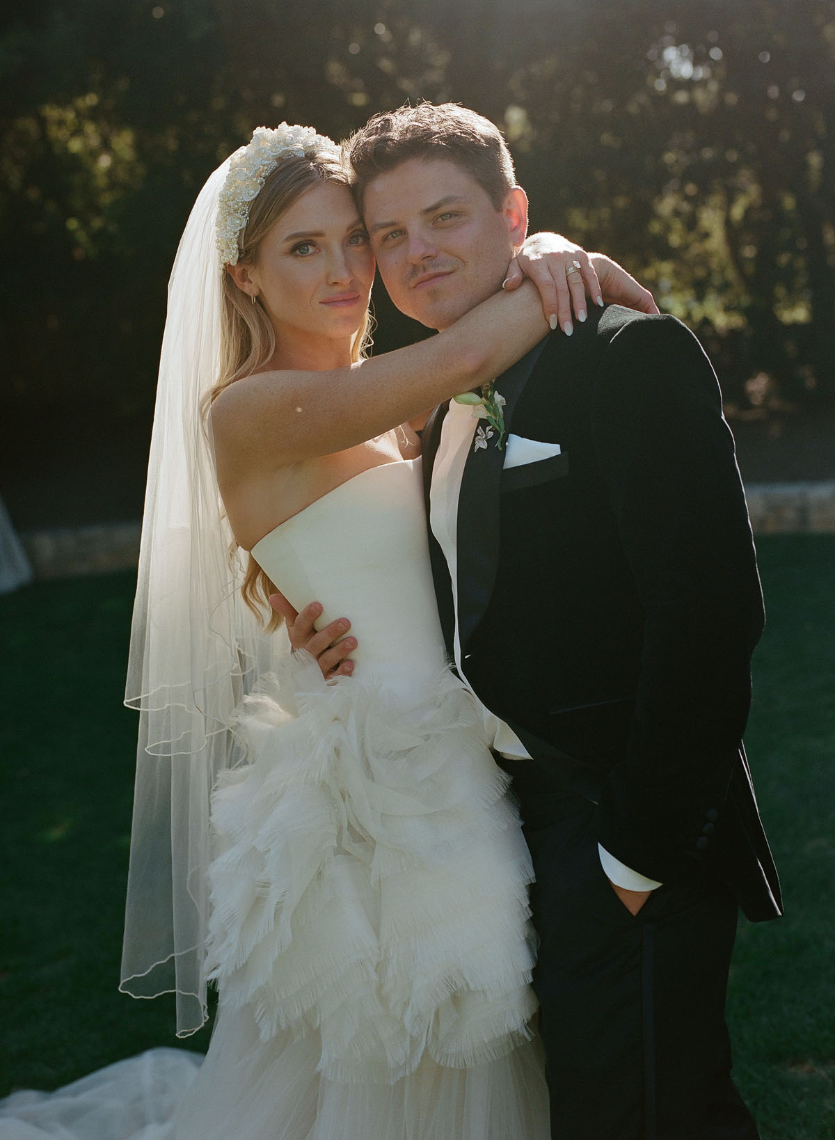 wedding portraits at Carmel Valley Ranch wedding