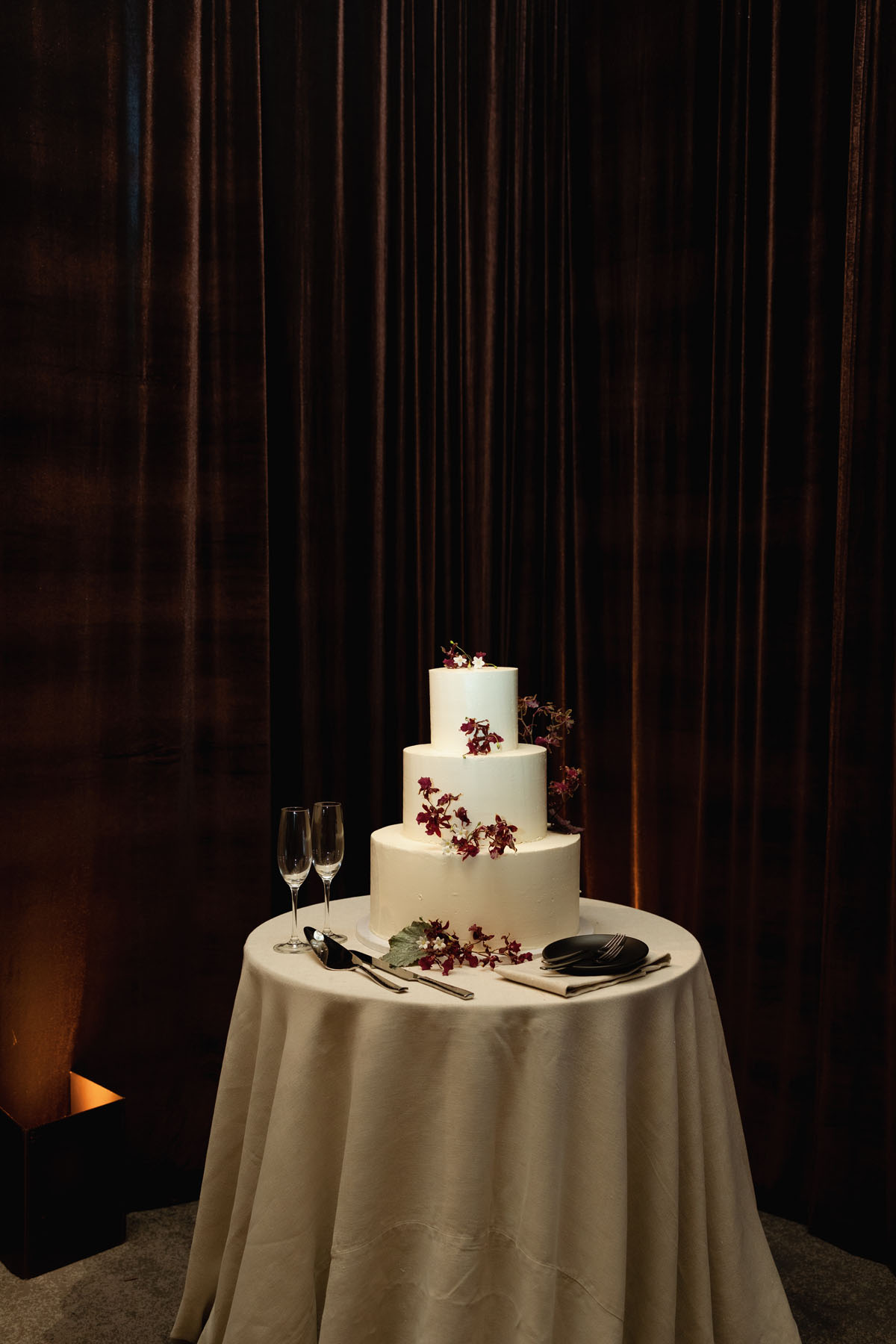 fall wedding cake