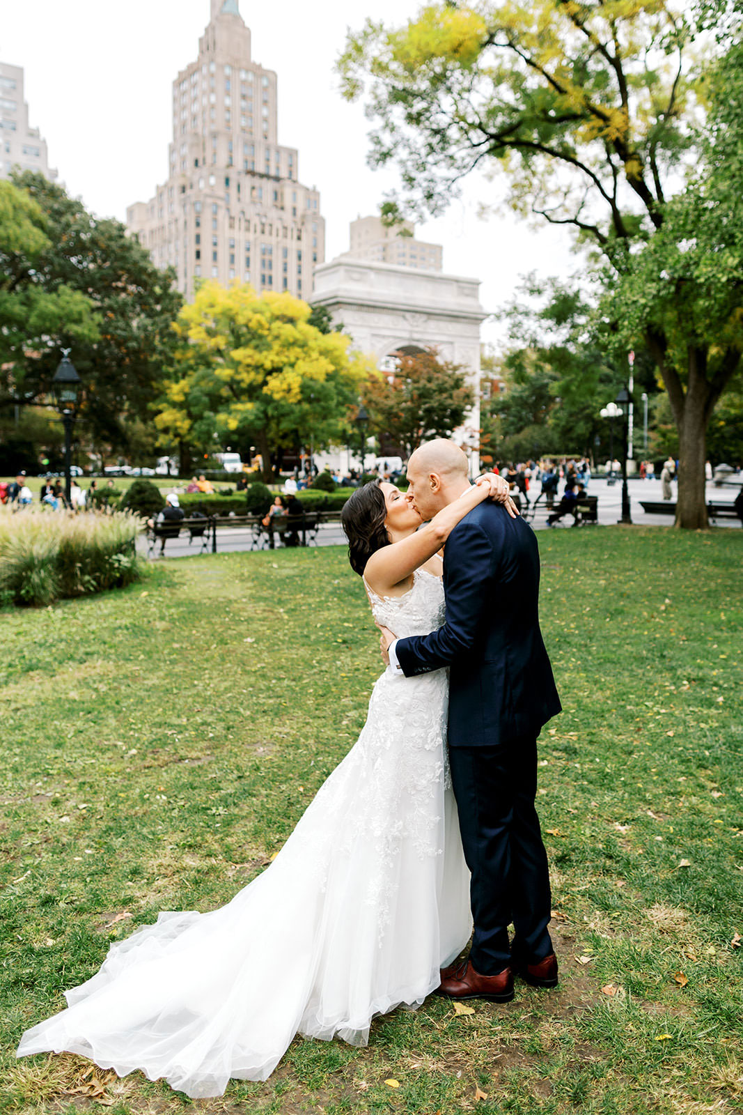 Washington Square Park best elopement locations in NYC