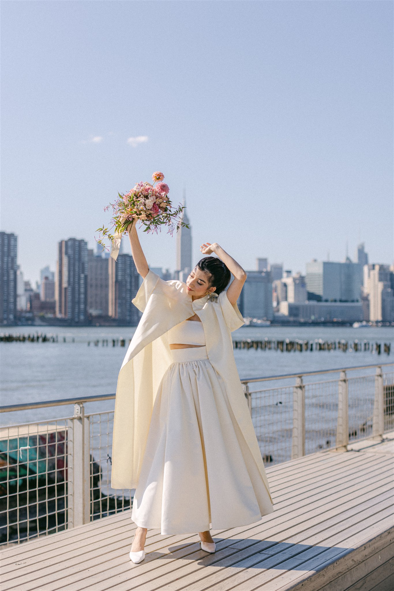 vintage fashion bridal look