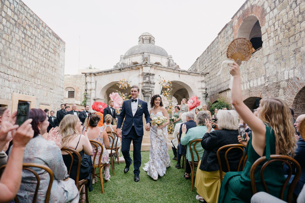 Mexico wedding ceremony at Cardenal Oaxaca